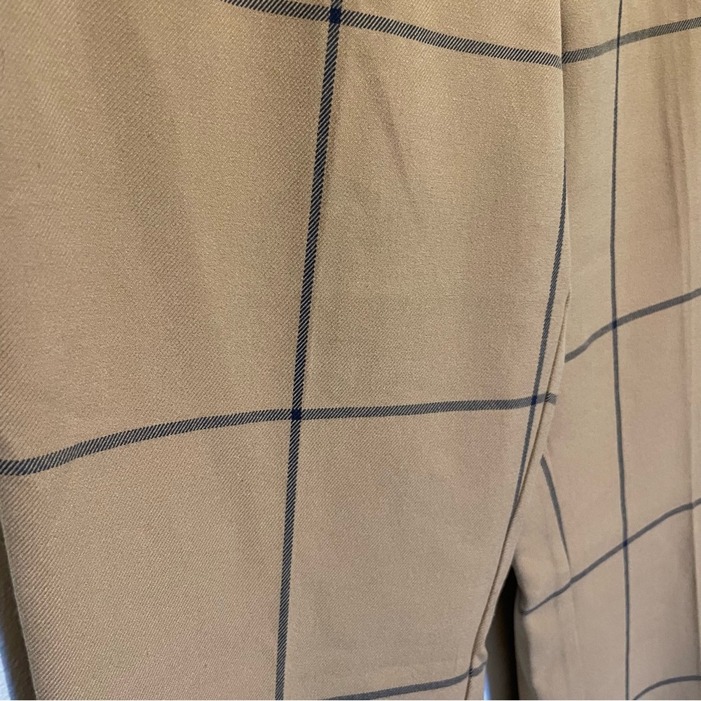 Anthropologie Sable Windowpane Trousers Size 6 Office Wear Professional EUC - Picture 5 of 9